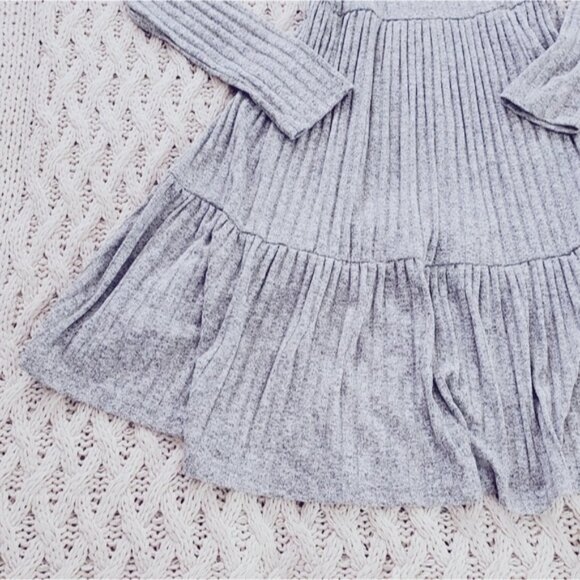 Pink Rose Drop Waist Midi Pleated Dress without belt - Picture 6 of 10